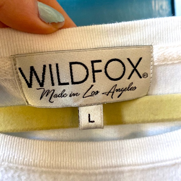 WILDFOX long sleeve / sweatshirt size L - Picture 2 of 3